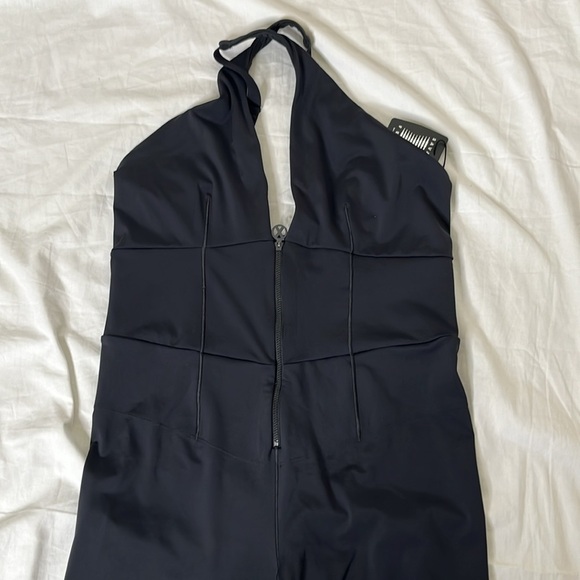 Savage x Fenty Hotline Jumpsuit Black Caviar Women's 2X Athleisure Rihanna  NWT - Picture 4 of 16